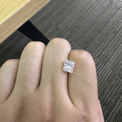 2.06CT F VS2 EX VG সিভিডি ল্যাবরেটরিতে তৈরি ডায়মন্ড প্রিন্সেস ব্রিল্যান্ট কাট