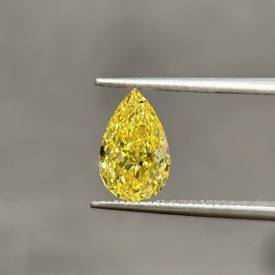 1.66ct ভিভিএস২ ল্যাবরেটরিতে বেড়ে ওঠা ক্যানারি ডায়মন্ড সিভিডি এইচপিএইচটি ফ্যান্সি ভিভিডি হলুদ
