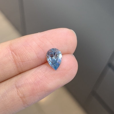 1.03ct ল্যাব গ্রোথ ডায়মন্ডস সিভিডি পিয়ার কাট ফ্যান্সি ইনটেন্স ব্লু ভিএস২ ২এক্স এন আইজিআই