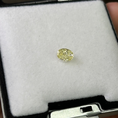 0.8ct ল্যাবরেটরিতে বেড়ে ওঠা ডায়মন্ড সিভিডি ভিএস এইচপিএইচটি ফ্যান্সি হলুদ পিয়ার কাট